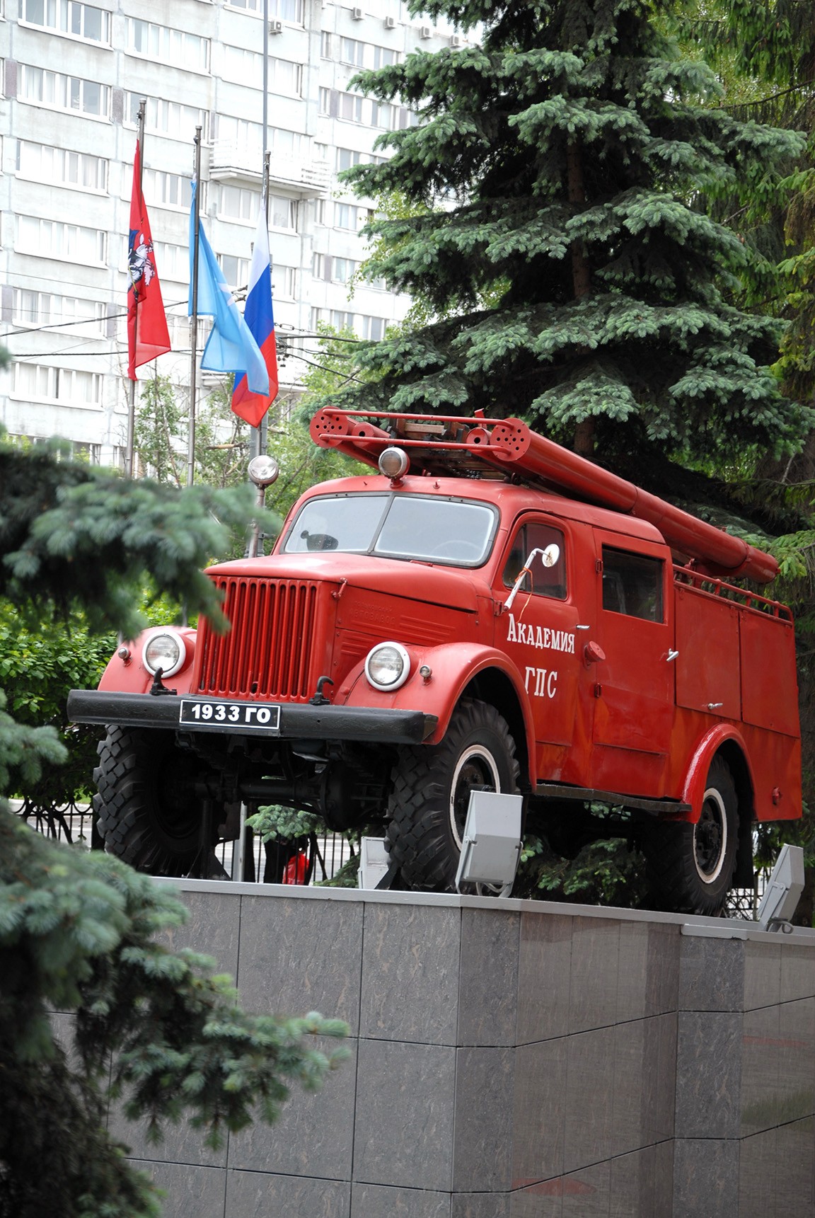 Пожарный автомобиль - Москва, улица Бориса Галушкина, 4с2 на портале  ВДПО.РФ